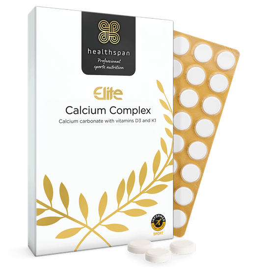 Healthspan Elite Calcium Complex | Advanced Chewable Supplement with Calcium, Vitamin D3 & K1 for Bone Health
