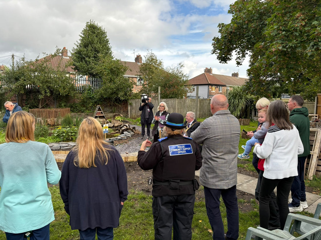 PEAK4 helps turn Fazakerley wasteland into a community wildlife pond