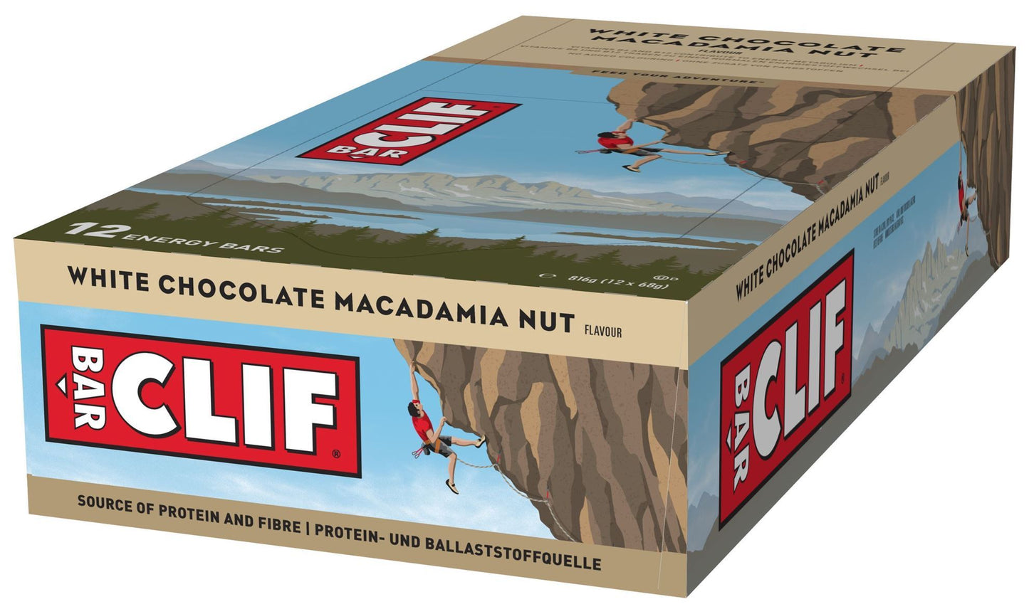 Clif Vegan Energy Bars (12 x 68g Bars)