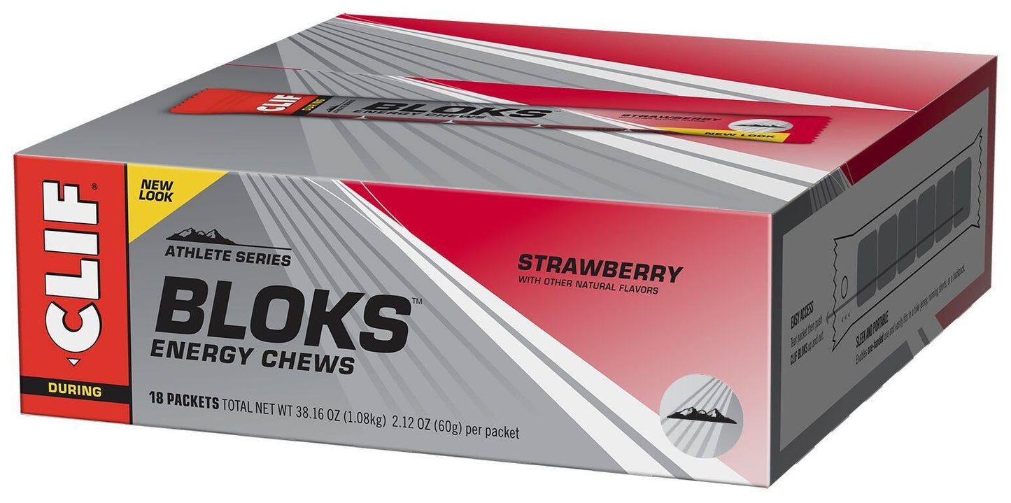 Clif Shot Bloks - Box (18 x 60g Packs)