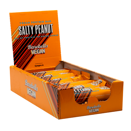 Barebells Vegan Protein Bars | Salted Peanut | Performance-Driven Indulgence