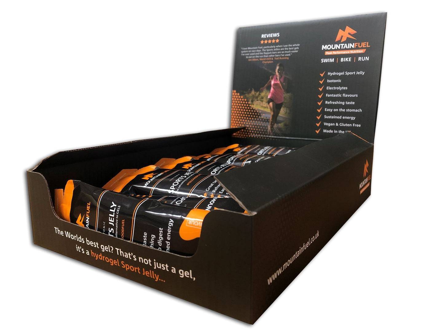 Mountain Fuel: Sports Jelly (Box 24 x 60g gels)