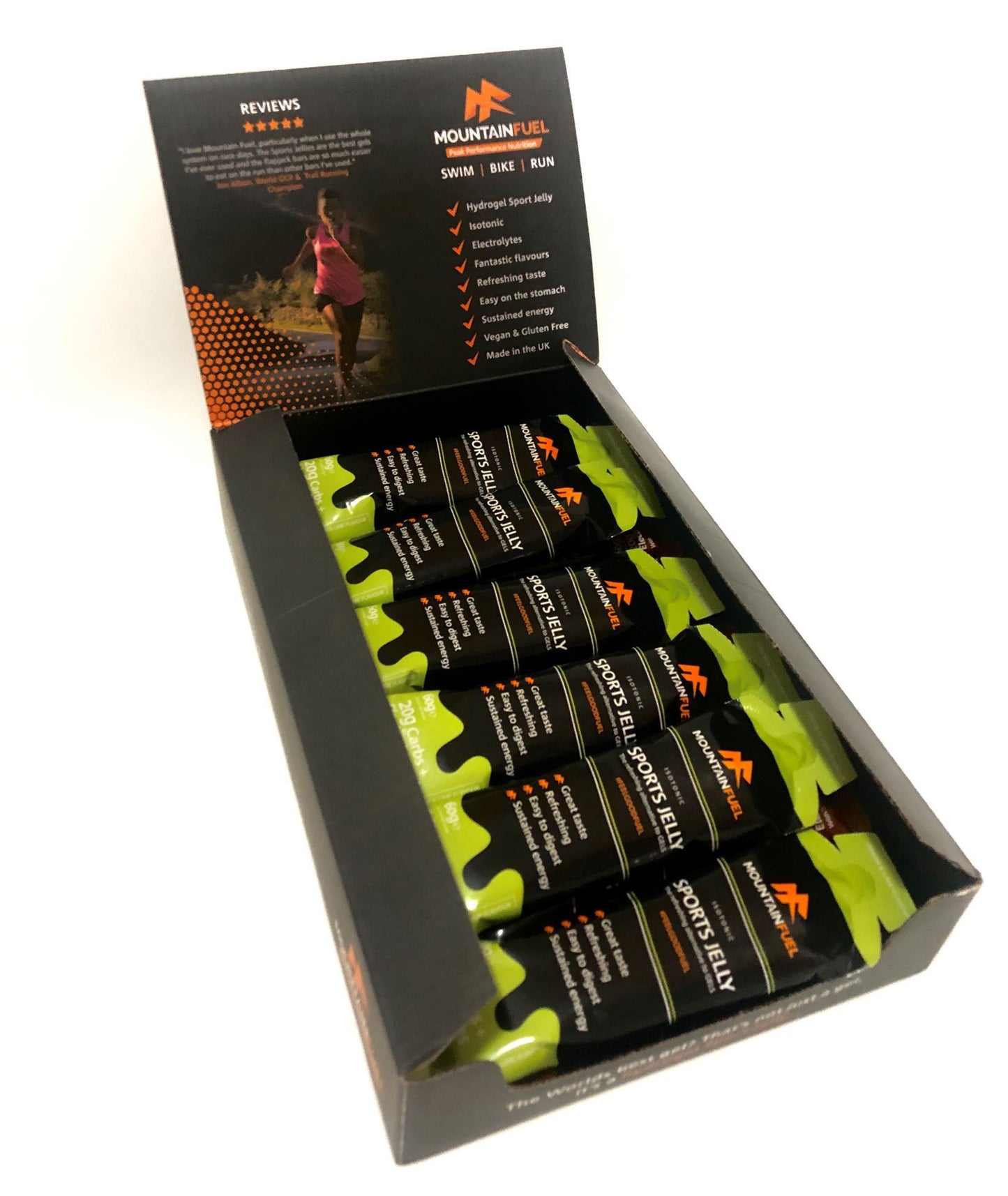 Mountain Fuel: Sports Jelly (Box 24 x 60g gels)