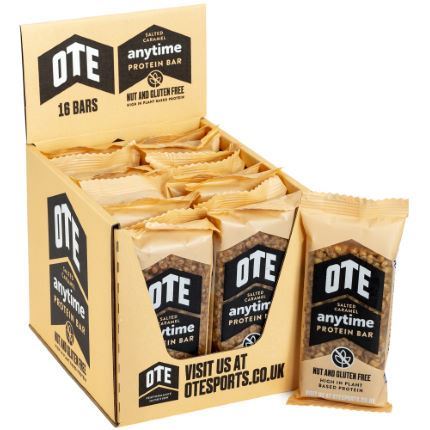 OTE Anytime Protein Bars: 100% Natural Flapjacks (16 x 62g)