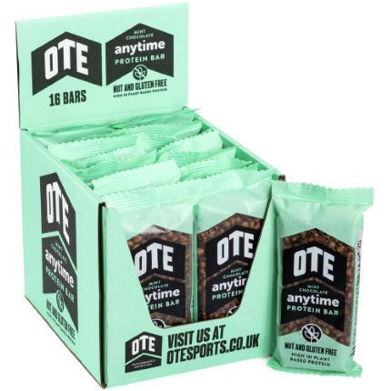 OTE Anytime Protein Bars: 100% Natural Flapjacks (16 x 62g)