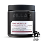 PILLAR Performance: TRIPLE MAGNESIUM (200g Powder / 50 serves) Glass Jar
