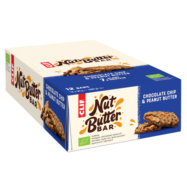 Clif Nut Butter Filled Vegan Energy Bars (12 x 50g Bars)