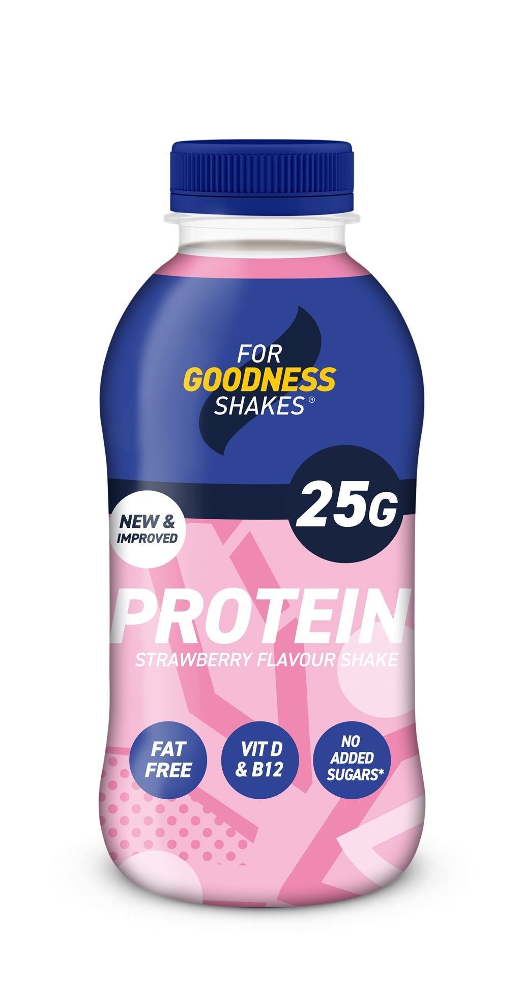 For Goodness Shakes RTD - High Protein Shake - 435ml x 8 bottles (25g Protein)