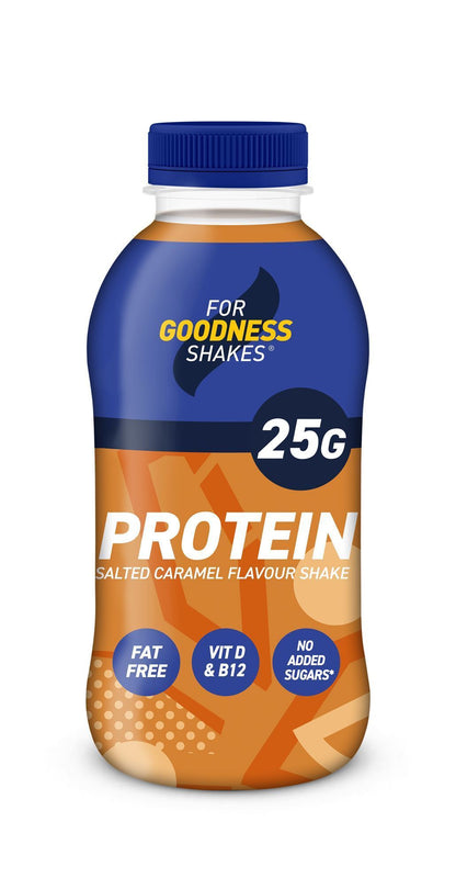 For Goodness Shakes RTD - High Protein Shake - 435ml x 8 bottles (25g Protein)
