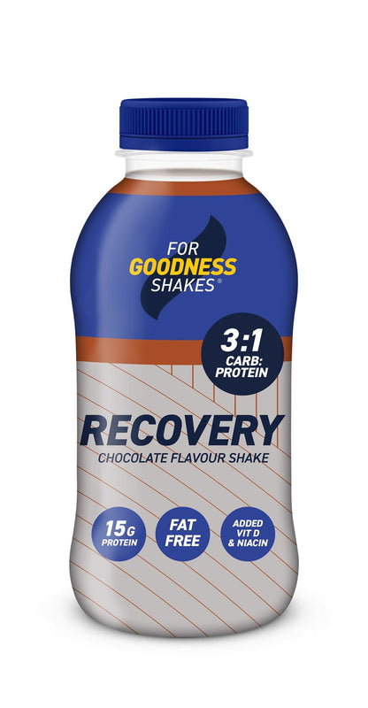 For Goodness Shakes RTD - Sports Recovery Shake - 435ml x 8 bottles (17g Protein)