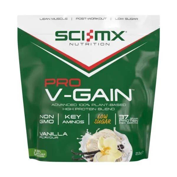 Sci-MX Pro V-GAIN Vegan Protein Powder | High-Performance Plant-Based Fuel