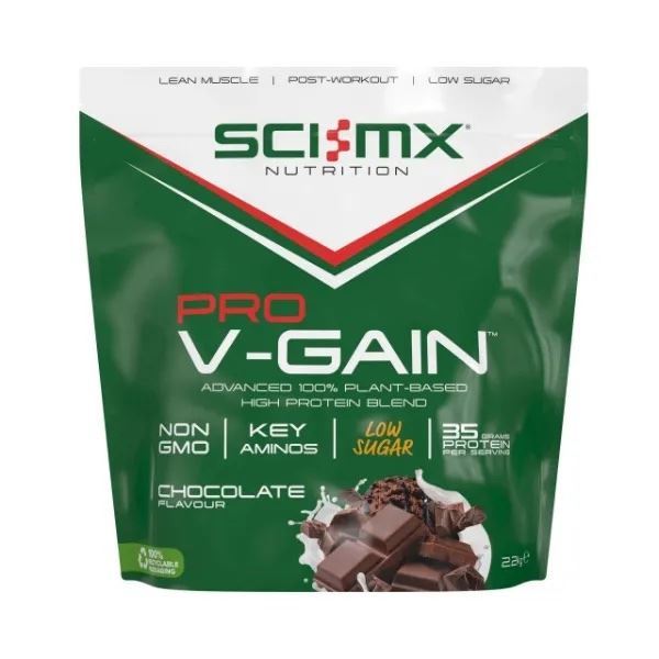 Sci-MX Pro V-GAIN Vegan Protein Powder | High-Performance Plant-Based Fuel