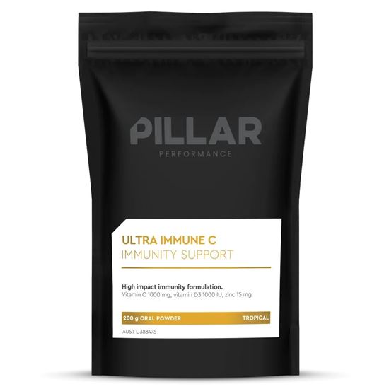 PILLAR Performance: ULTRA IMMUNE C - Tropical (200g Powder / 40 serves) Pouch