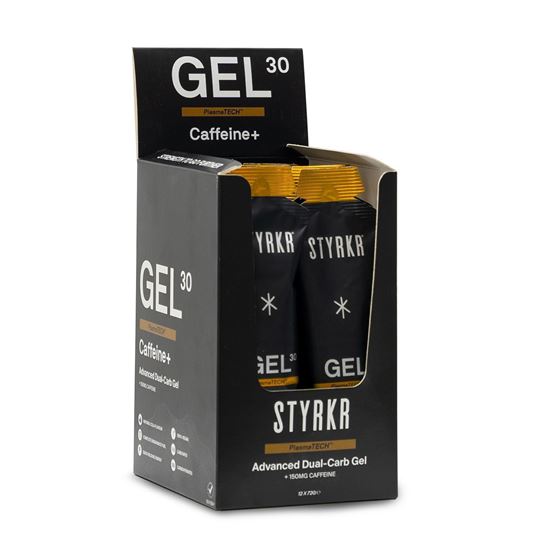 STYRKR GEL30 Caffeine Dual-Carb Energy Gel (12 x 60ml)