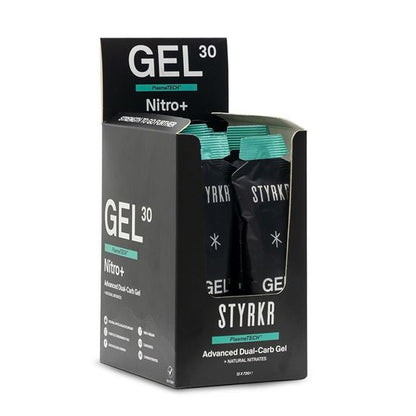 STYRKR GEL30 Nitro Dual-Carb Energy Gel (12 x 60ml)