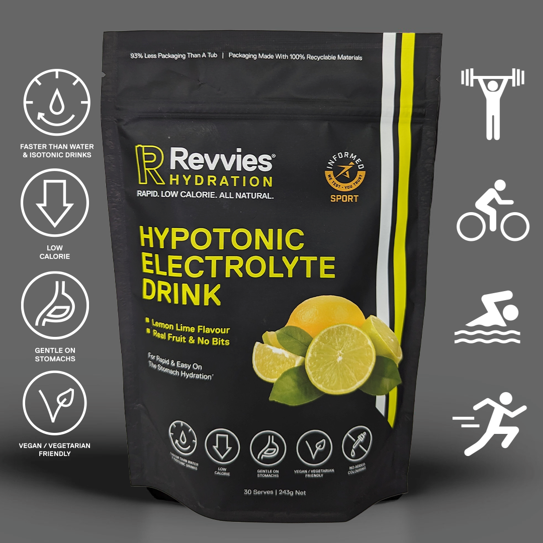 Revvies Hypotonic Electrolyte Drink - 240g 30 serves per pack