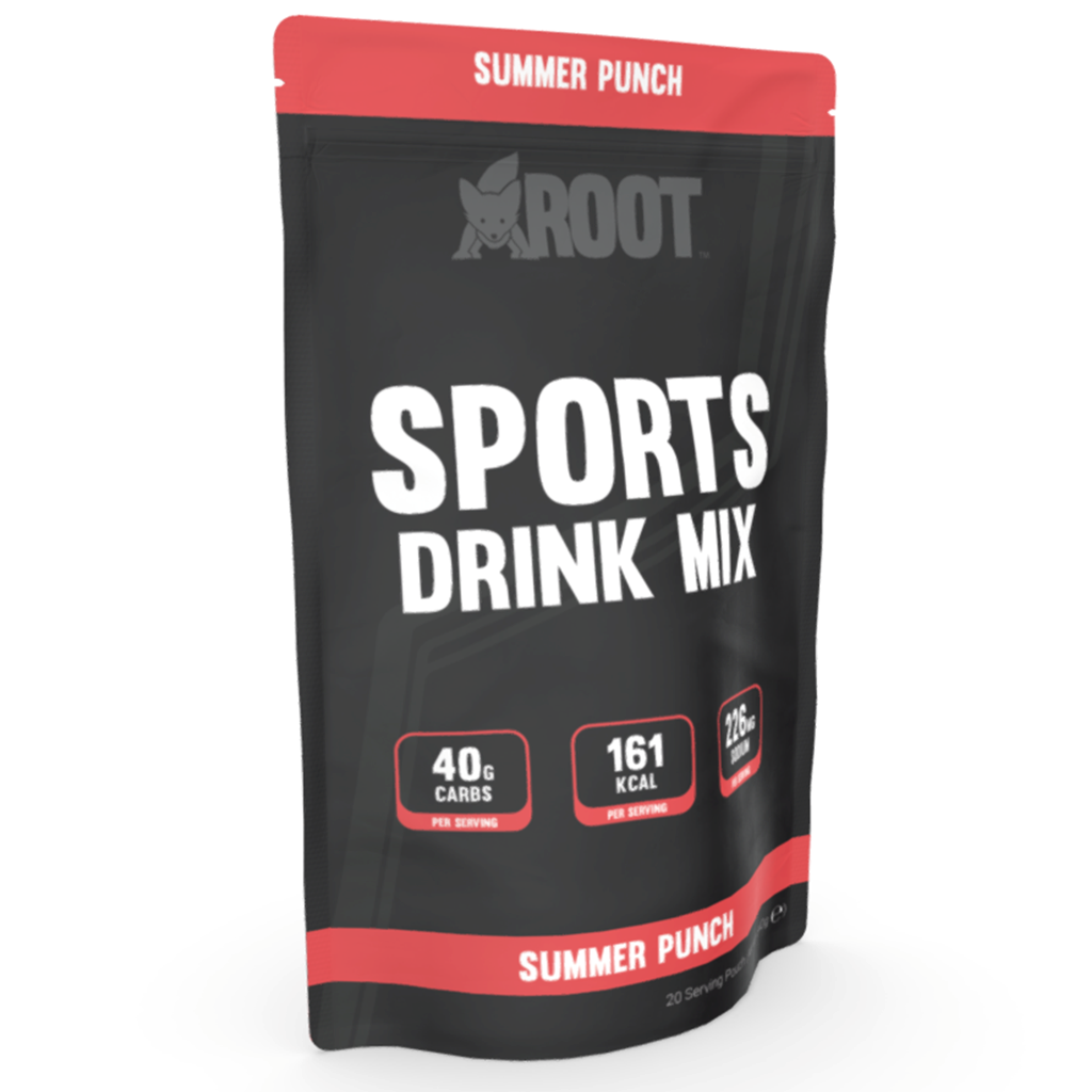 Active Root Sports Drink Mix | 20-Serve Pouch with Natural Ginger