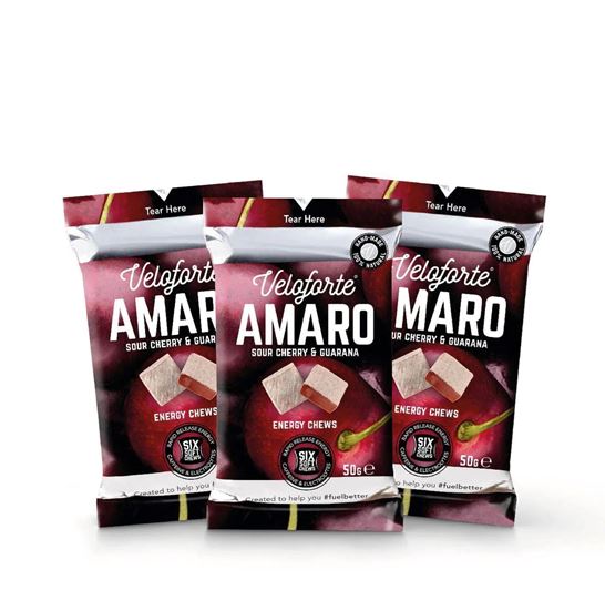 Performance & Recovery Power | Montmorency Cherry + Energy Chews (Veloforte & Healthspan)