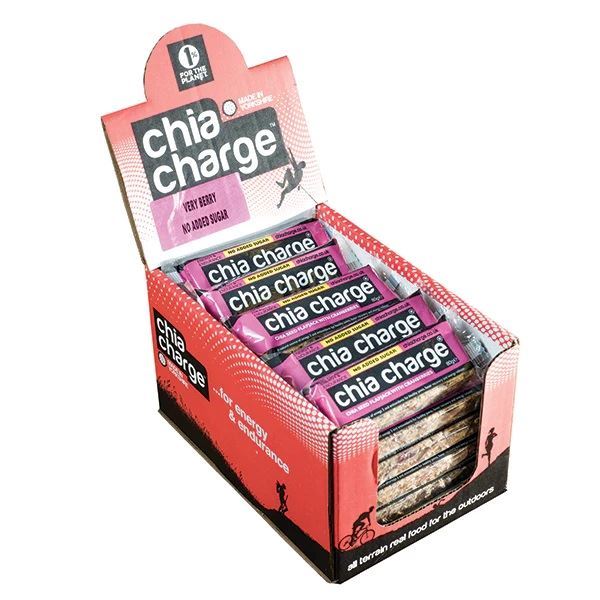 Chia Charge 80g Flapjacks (20 x 80g Bars)