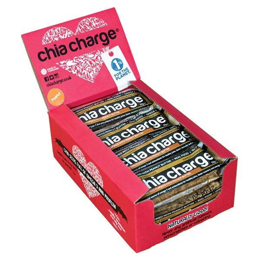 Chia Charge 50g Flapjacks (12 x 50g Bars)