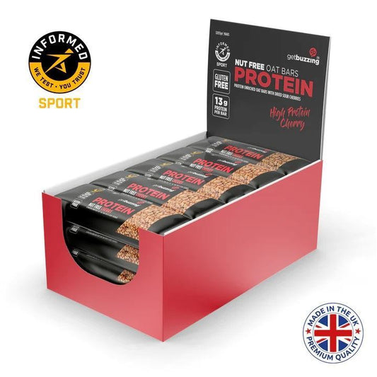 Get Buzzing Protein Flapjack (12 x 55g)
