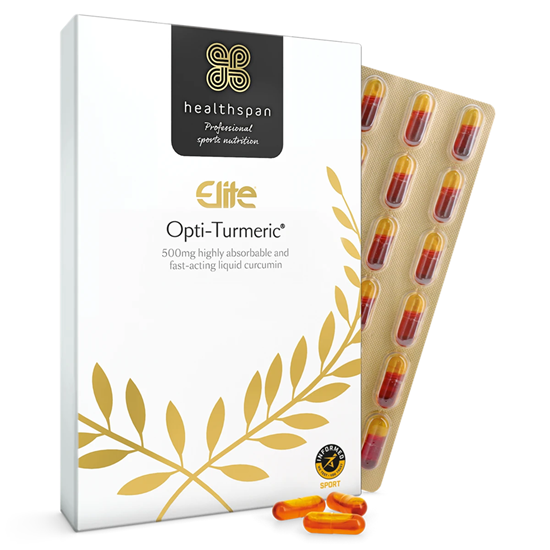 Healthspan Elite: Opti-Turmeric | 500mg Liquid Curcumin | Advanced Turmeric Formula for Performance Health