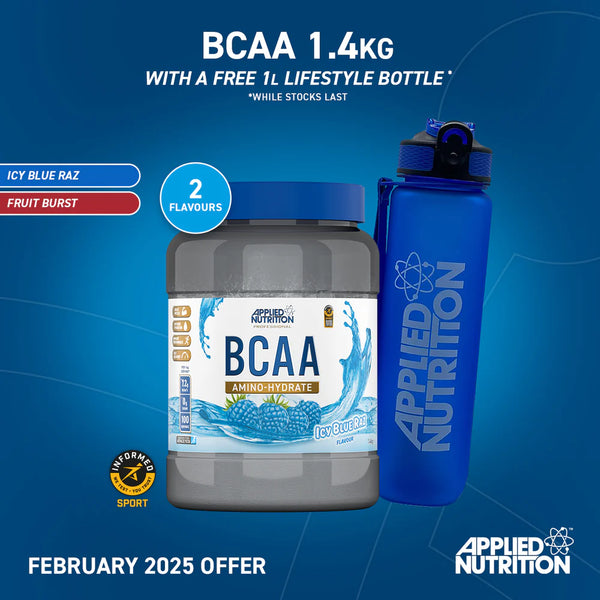 Applied Nutrition: BCAA Amino Hydrate 1.4 KG (100 serves)