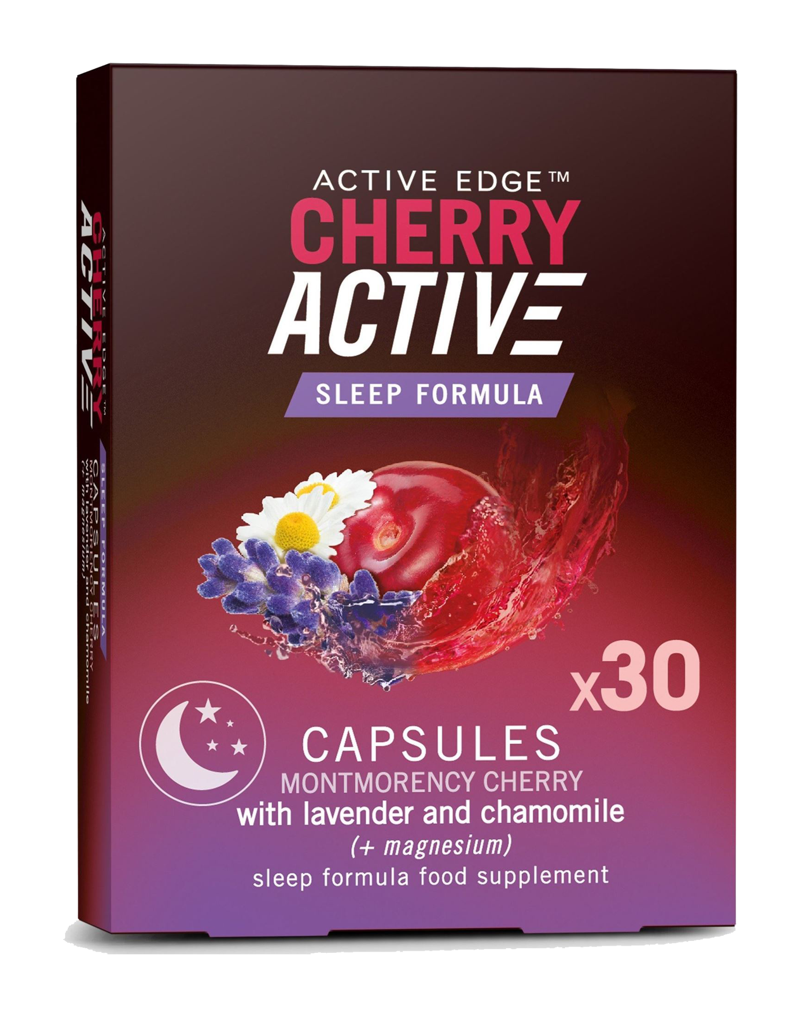 Cherry Active Sleep Formula Capsules | Natural Sleep Support with Melatonin