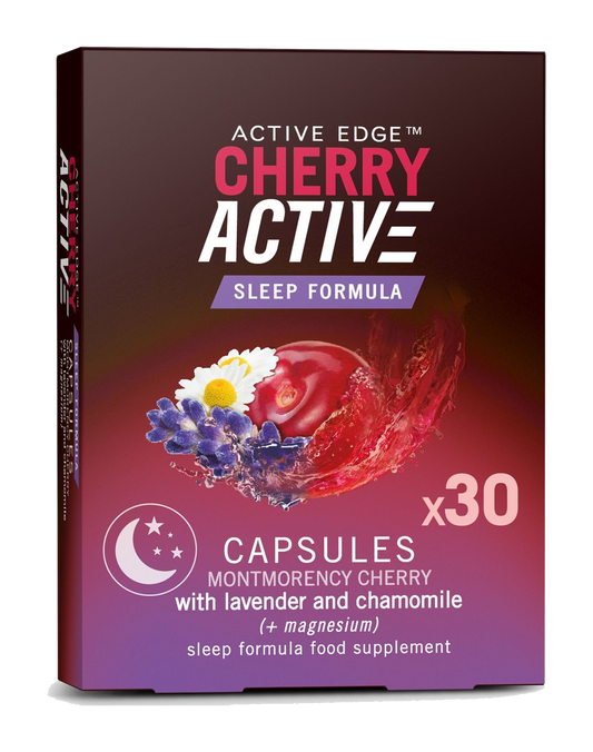 Cherry Active Sleep Formula Capsules | Natural Sleep Support with Melatonin