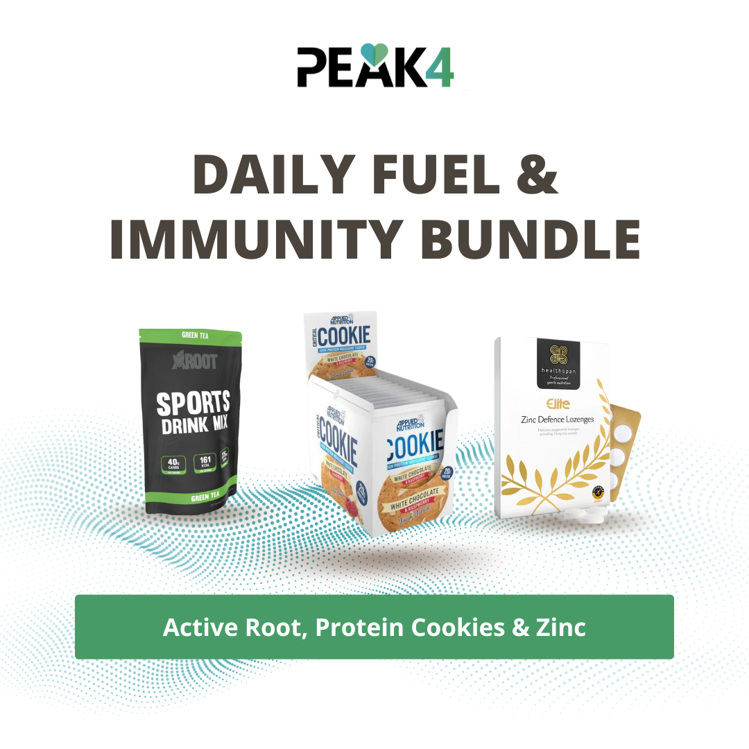 Daily Fuel & Immunity Bundle | Active Root, Protein Cookies & Zinc (Healthspan)