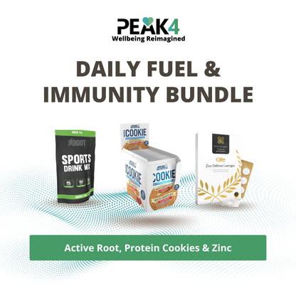 Daily Fuel & Immunity Bundle | Active Root, Protein Cookies & Zinc (Healthspan)