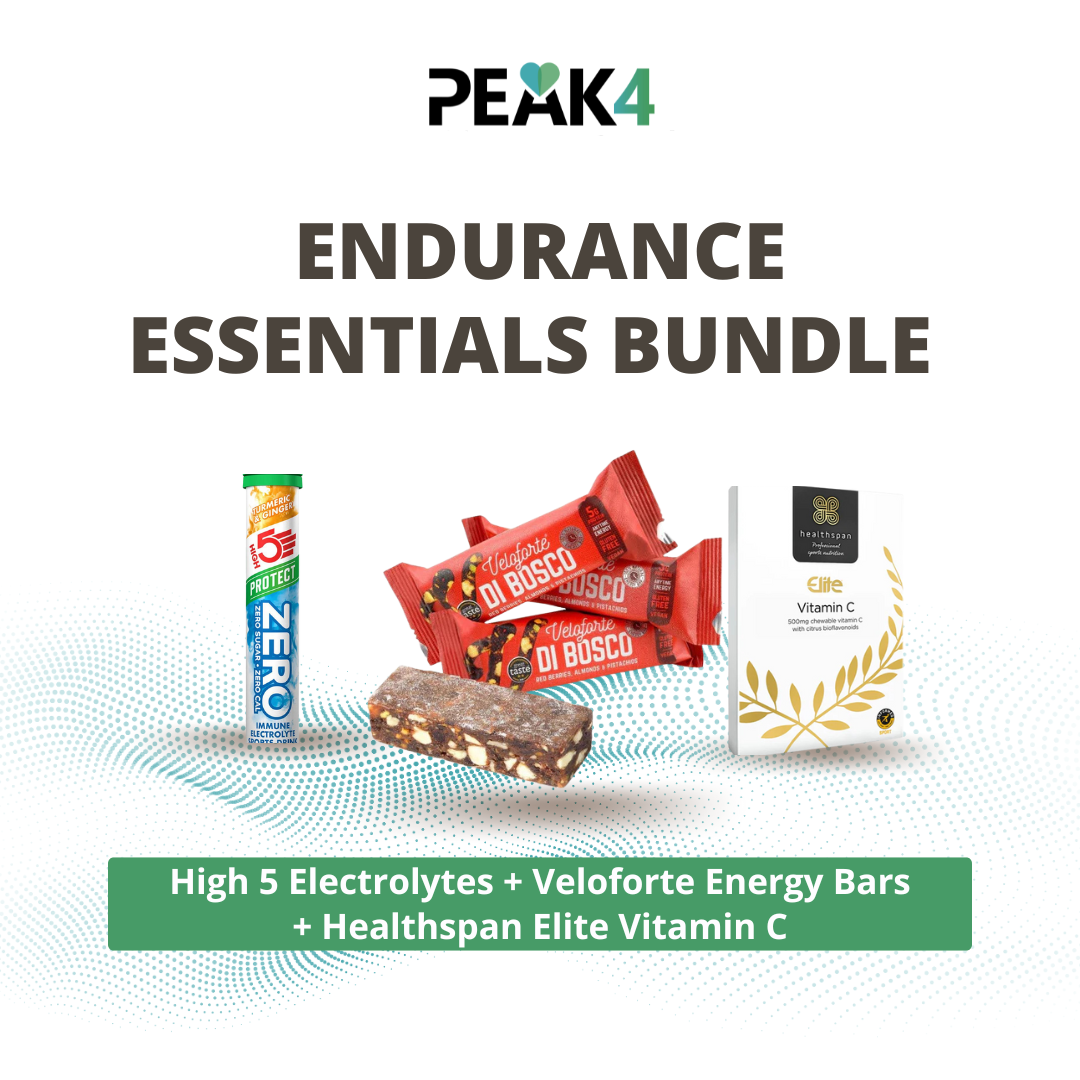 Endurance Essentials Bundle | High5 Electrolytes + Veloforte Energy Bars (Healthspan Immunity)