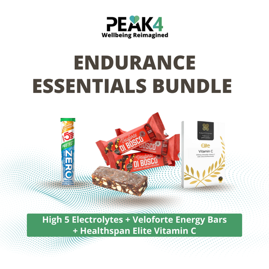 Endurance Essentials Bundle | High5 Electrolytes + Veloforte Energy Bars (Healthspan Immunity)