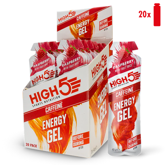 High 5 Energy Gel + Caffeine - 20 Pack