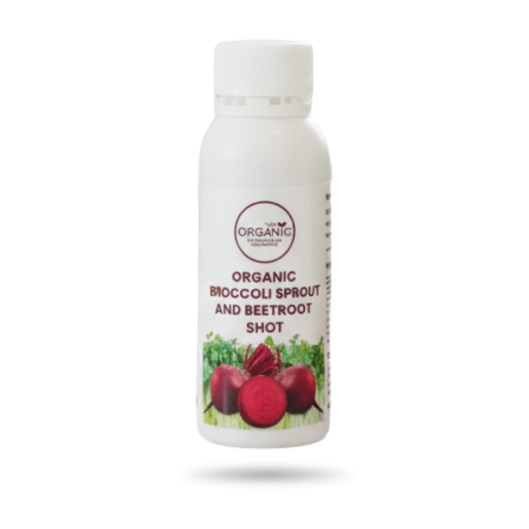 Organic Superfoods Company Beetroot and Broccoli Sprout Juice Shots 28 x 40ml