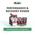 Performance & Recovery Power | Montmorency Cherry + Energy Chews (Veloforte & Healthspan)