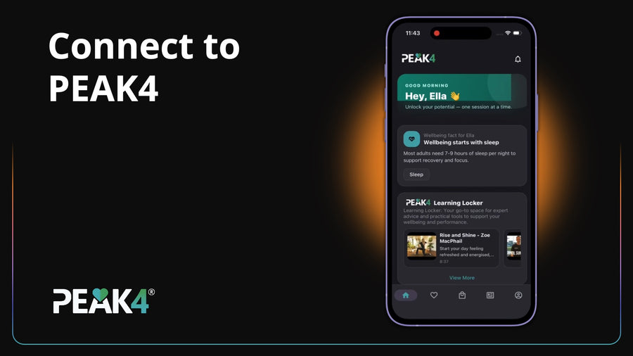 Connect PEAK4 app