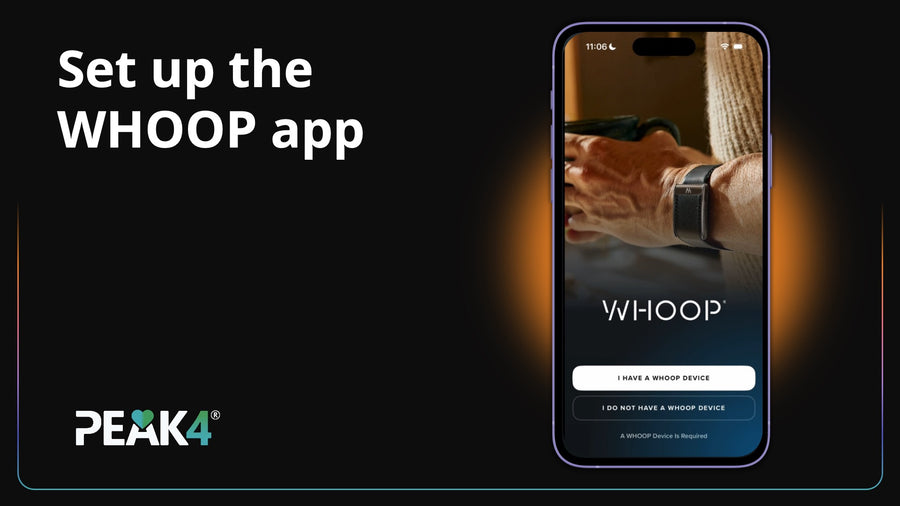 Set up the WHOOP app