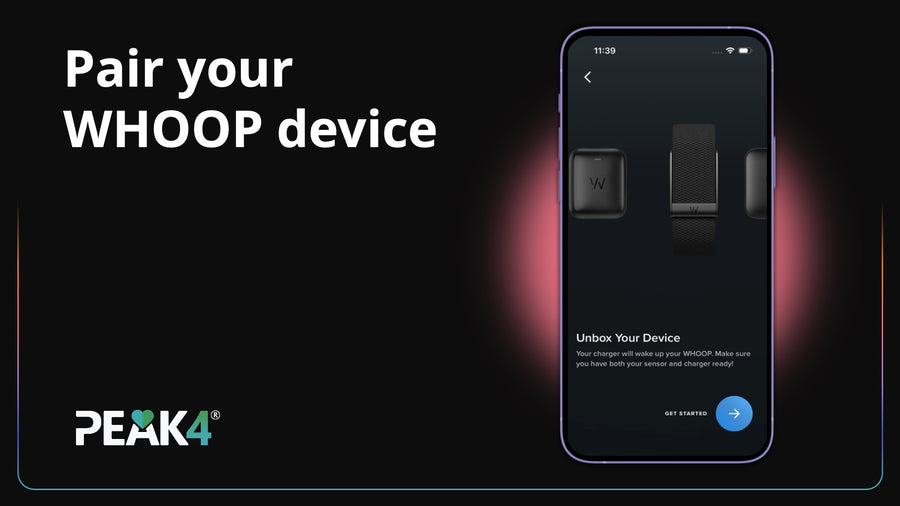 Pair your WHOOP device