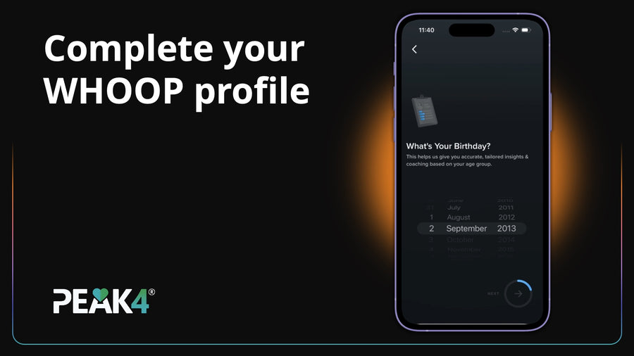 Continue setting up your account