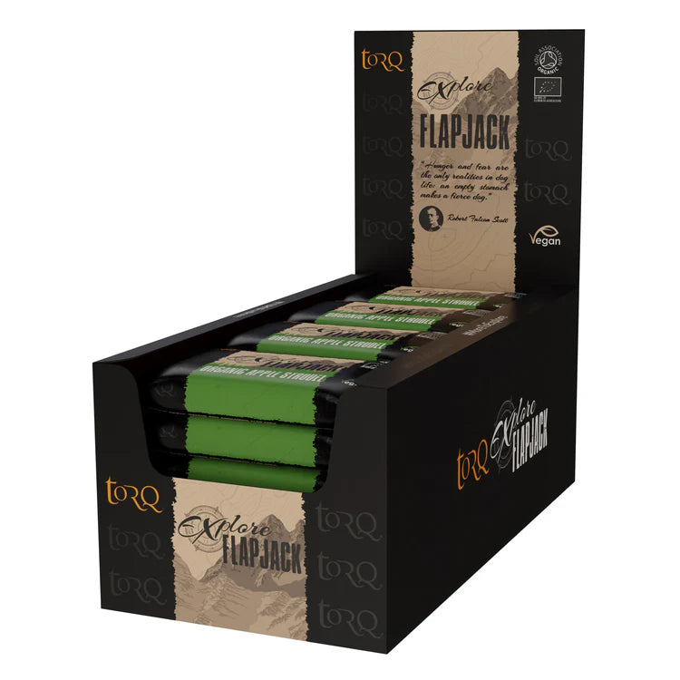 Torq Organic Explore Vegan Flapjacks Bar (20 X 65g)