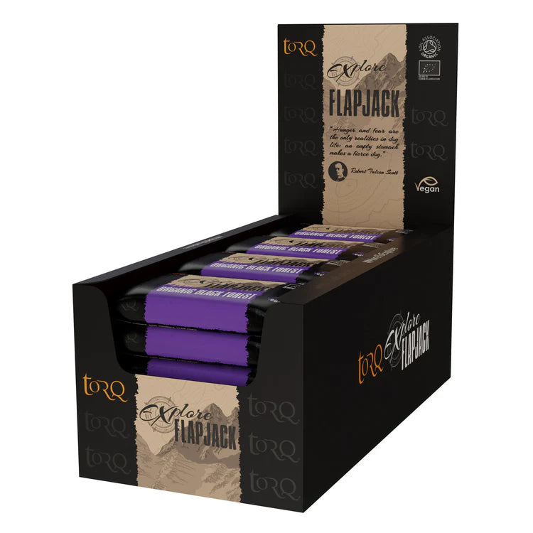 Torq Organic Explore Vegan Flapjacks Bar (20 X 65g)