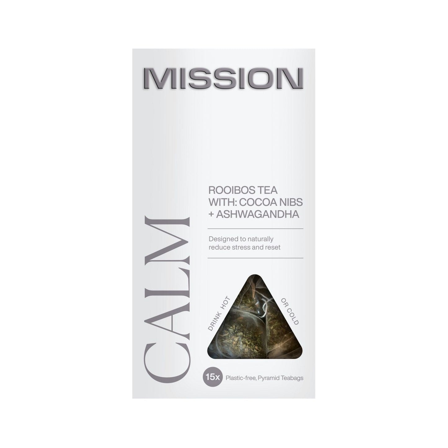 Mission Tea (15 Servings) – Tailored Blends for Energy, Focus, Recovery & Rest