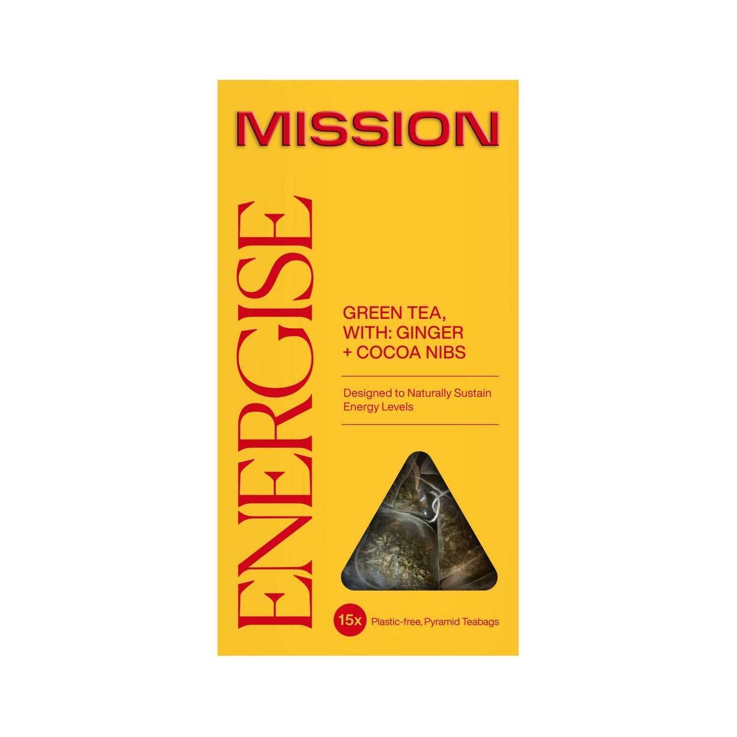Mission Tea (15 Servings) – Tailored Blends for Energy, Focus, Recovery & Rest