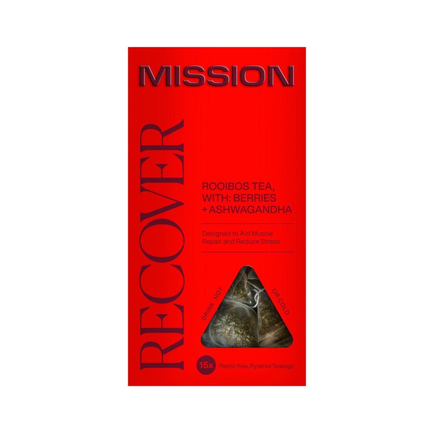 Mission Tea (15 Servings) – Tailored Blends for Energy, Focus, Recovery & Rest