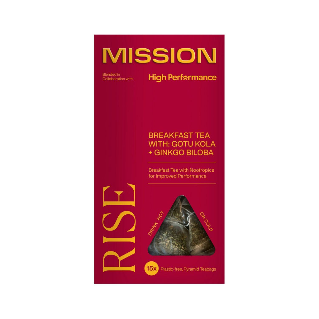 Mission Tea (15 Servings) – Tailored Blends for Energy, Focus, Recovery & Rest