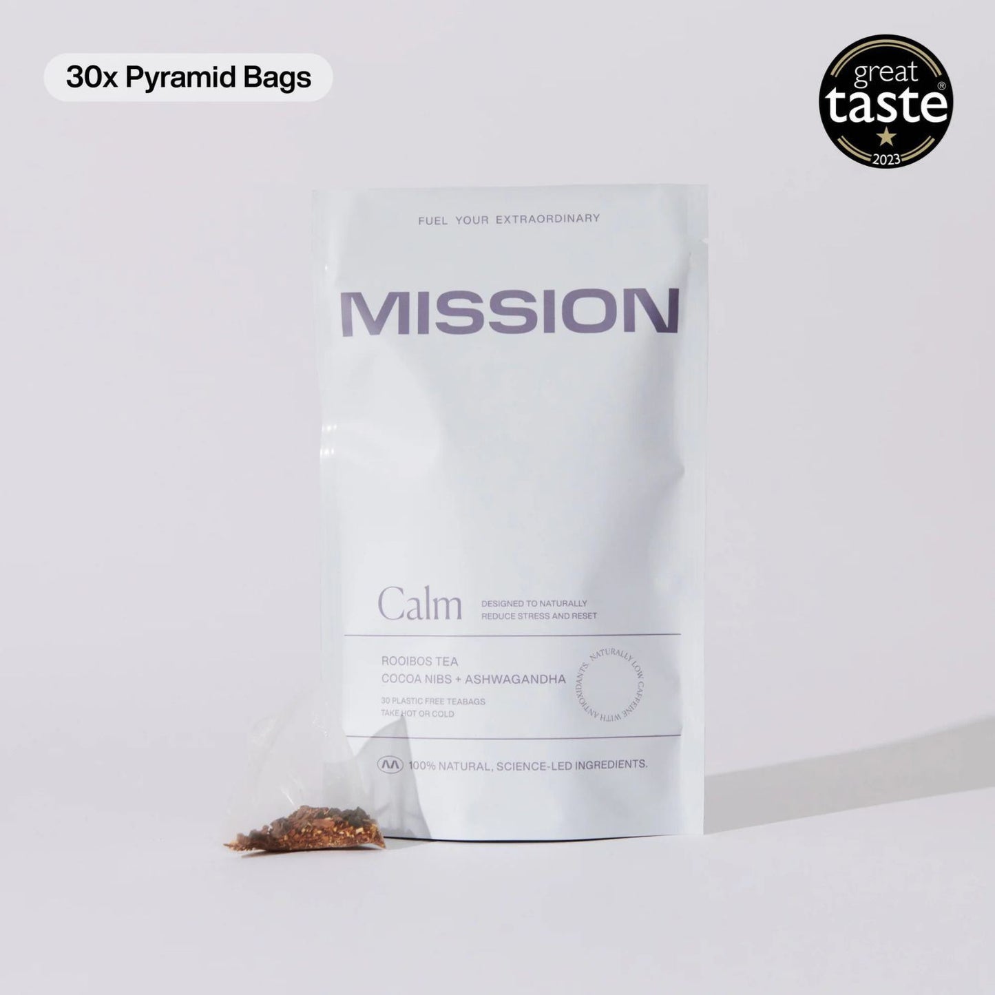 Mission Tea (30 Servings) – Performance-Driven Blends for Energy, Focus, and Rest