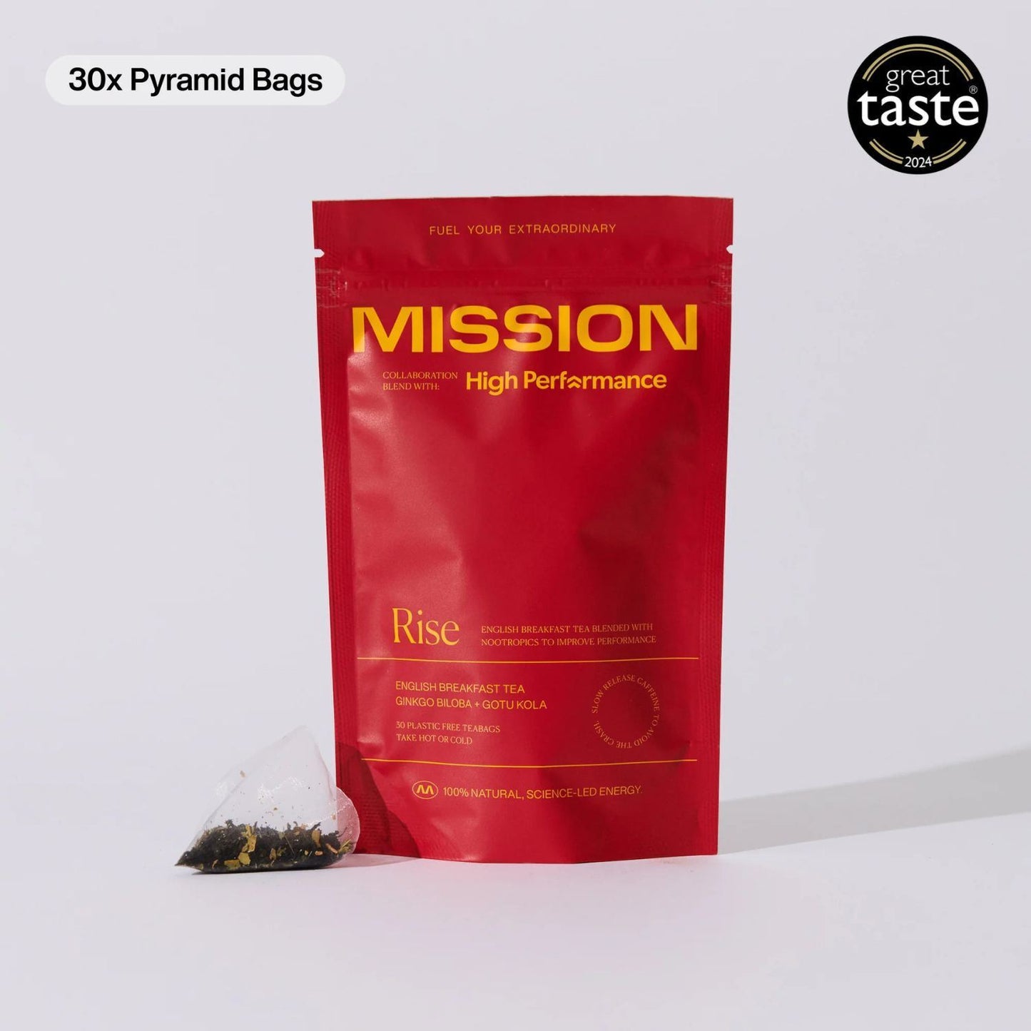 Mission Tea (30 Servings) – Performance-Driven Blends for Energy, Focus, and Rest