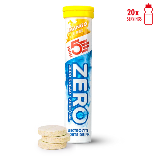 High 5 Zero Electrolyte Drink 20 TABLET TUBES (Box - 8 tubes)