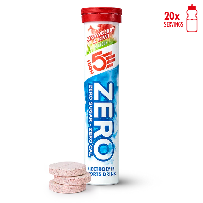 High 5 Zero Electrolyte Drink 20 TABLET TUBES (Box - 8 tubes)